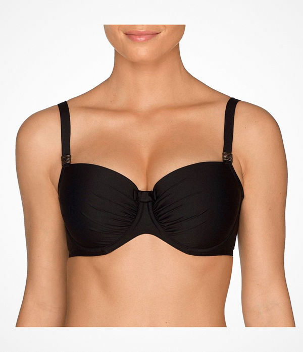 Primadonna PrimaDonna Cocktail Padded Balcony Bikini Bra Black