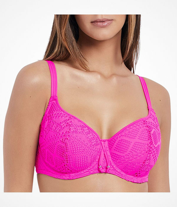 Freya Sundance Padded Bikini Top Pink
