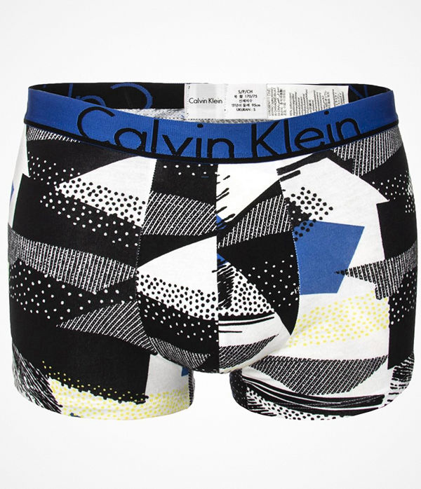 Calvin Klein ID Cotton Trunk White/Blue