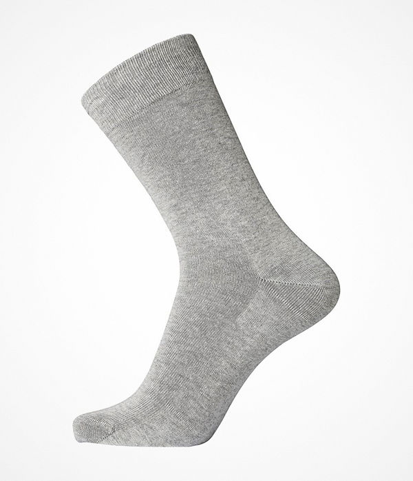 Egtved Pure Cotton Socks Light grey