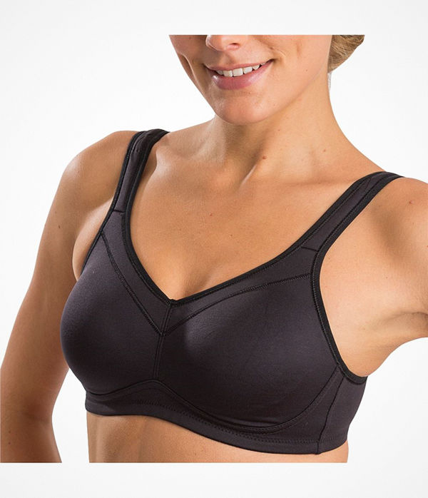Trofé Trofe Betty Wireless Bra Black