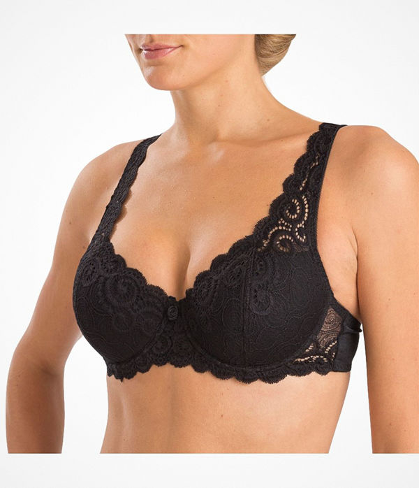Trofé Trofe Irene Underwire Bra Black