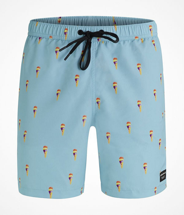 Björn Borg Swim Loose Shorts Blue/Green