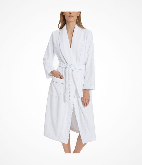 Calida After Shower Bathrobe White