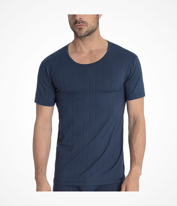 Calida Pure and Style T-shirt Indigo blue