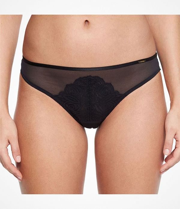 Chantelle Pyramide Thong Black