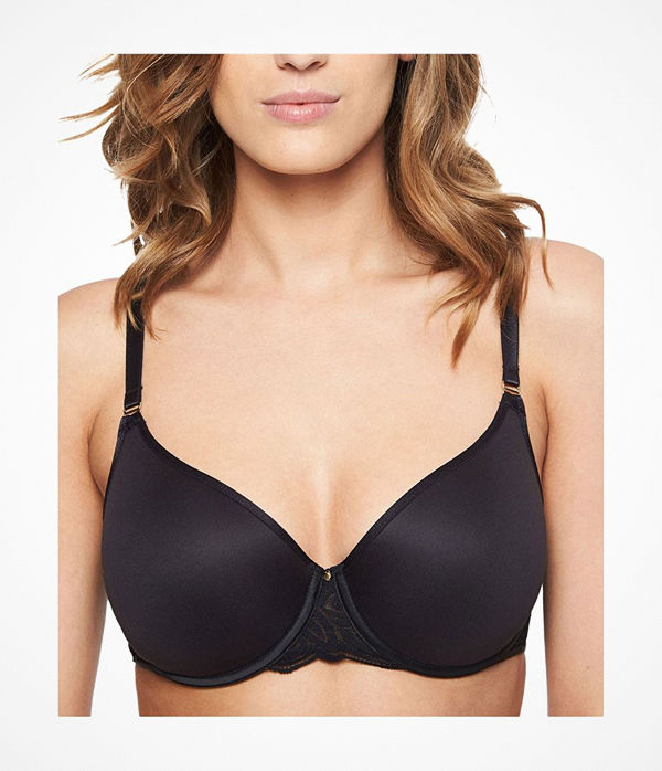 Chantelle Pyramide Memory Form Bra Black