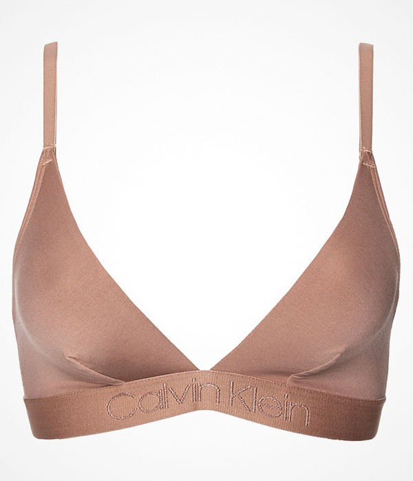 Calvin Klein Tonal Logo Unlined Triangle Beige