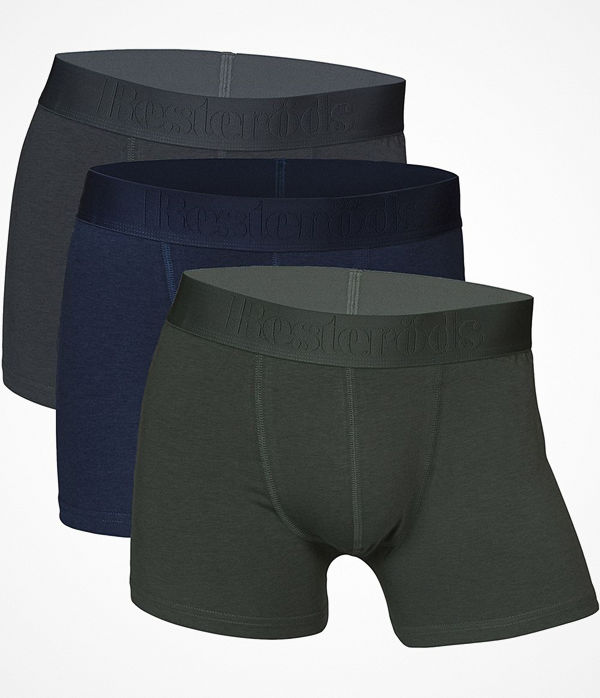 Resteröds 3-pack Gunnar Bamboo Grey/Blue