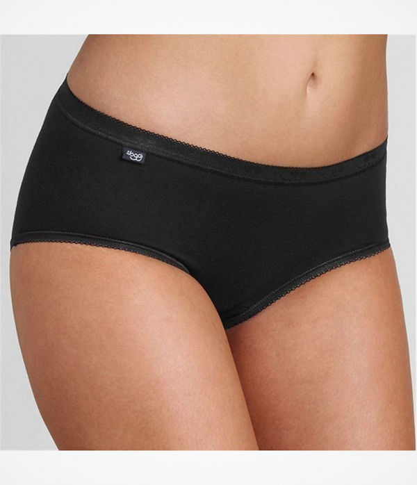 Sloggi 3-pack Basic Midi Black