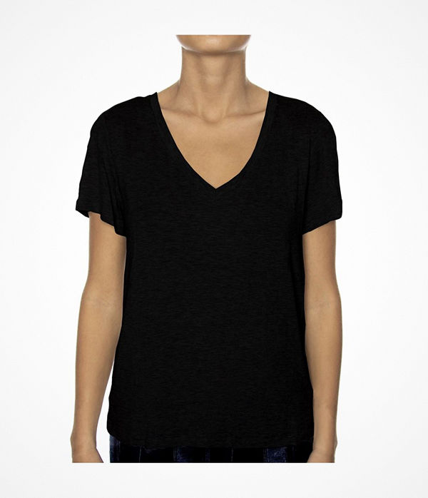 Calvin Klein Form SS V-neck Black