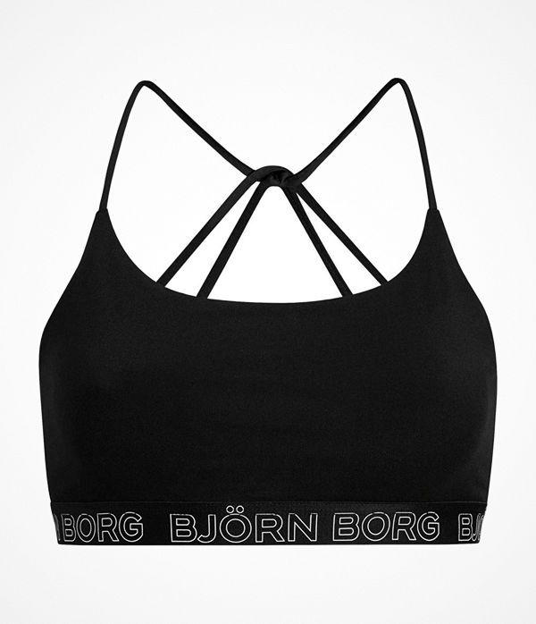 Björn Borg Performance Light Support Sports Top Black