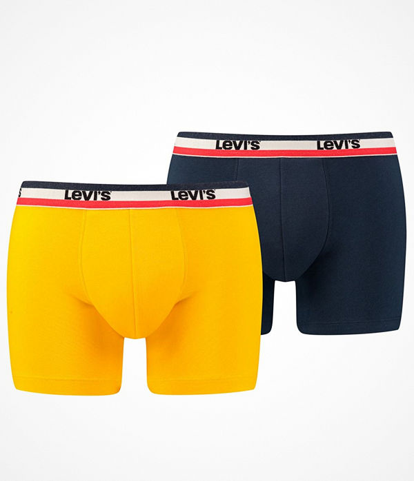 Levi's 2-pack 200SF Sportswear Boxer Brief Blue/Yellow