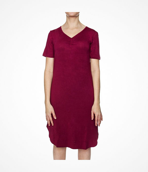 Damella Bamboo 61300 Nightdress Plum