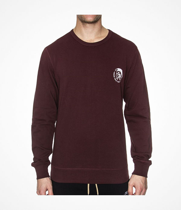 Diesel Willy Sweatshirt Wine red