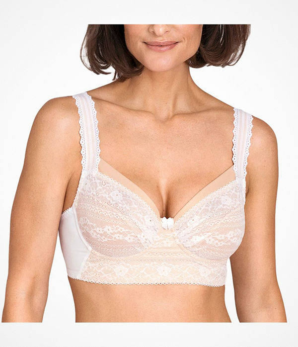 Miss Mary of Sweden Miss Mary Lace Vision Underwire Bra White