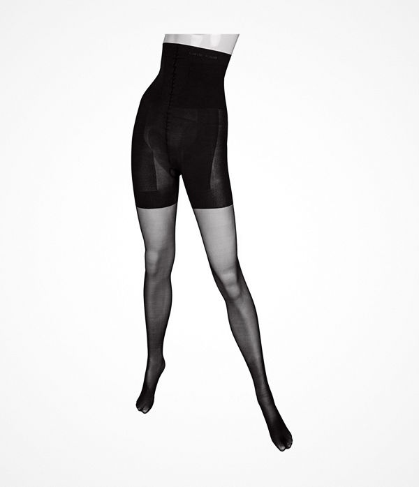 Calvin Klein Ultra Fit High Waist Shaper Tights 40 Black