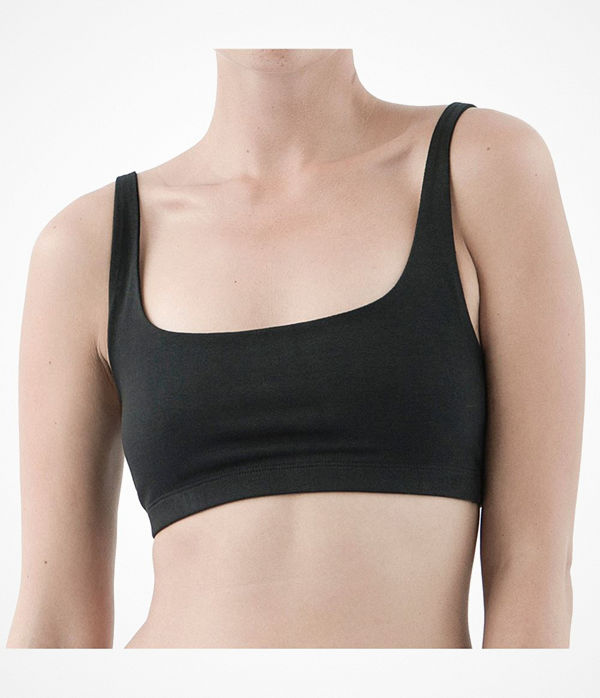 Bread and Boxers Soft Bra Black