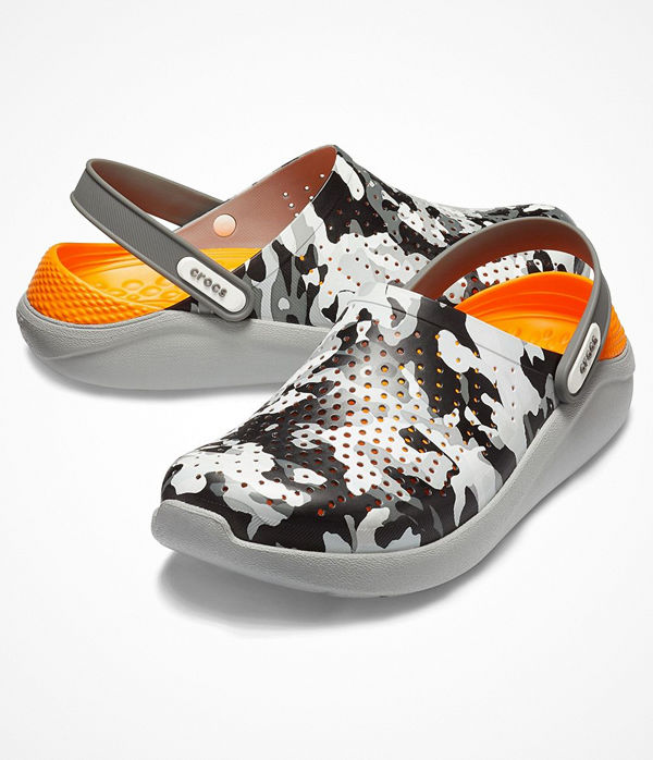 Crocs LiteRide Graphic Clog Grey