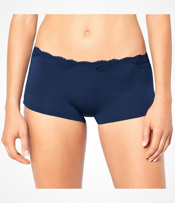 Triumph Touch Of Modal Short Darkblue