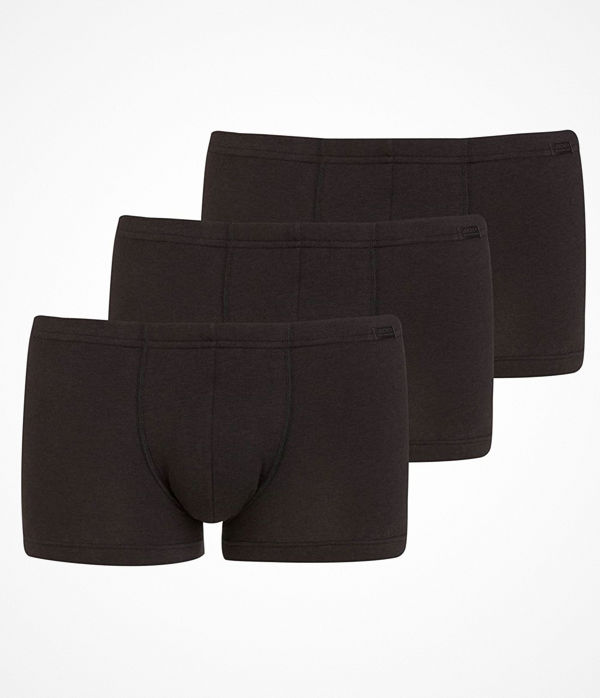Jockey 3-pack Cotton Plus Short Trunk Black