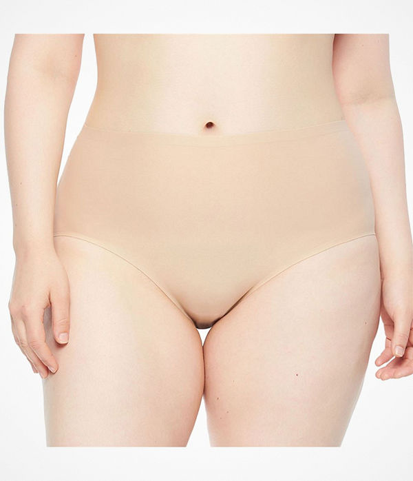 Chantelle Soft Stretch Full Brief Plus Size Skin