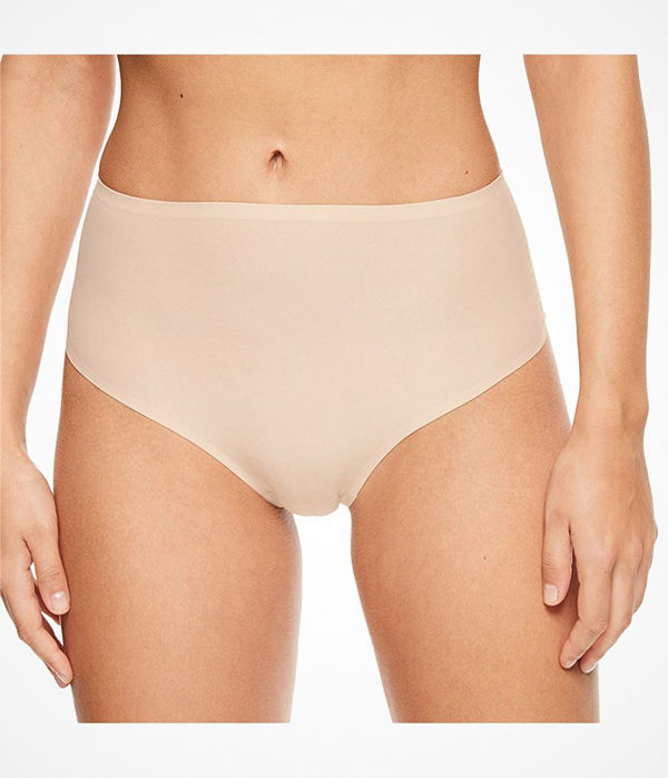 Chantelle Soft Stretch High Waisted Thong Skin