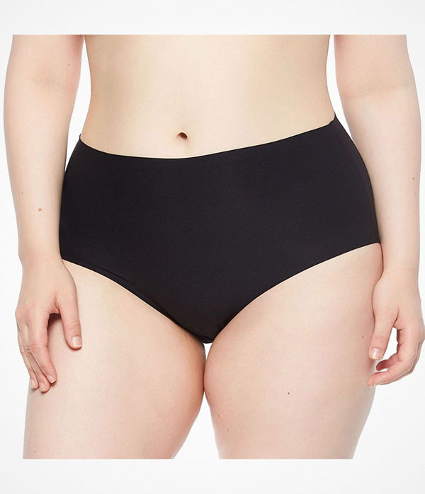 Chantelle Soft Stretch Full Brief Plus Size Black