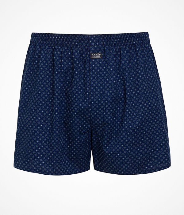Jockey Woven Poplin Soft Boxer Shorts 3XL Darkblue