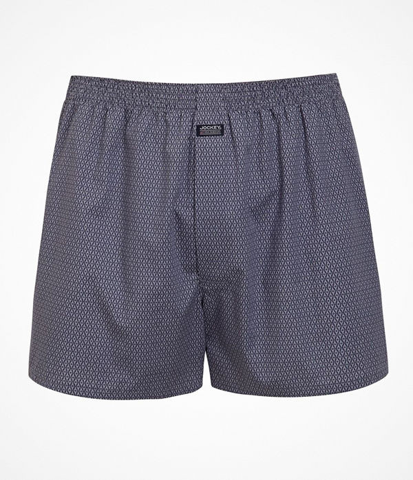 Jockey Woven Poplin Soft Boxer Shorts 3XL Denim-2