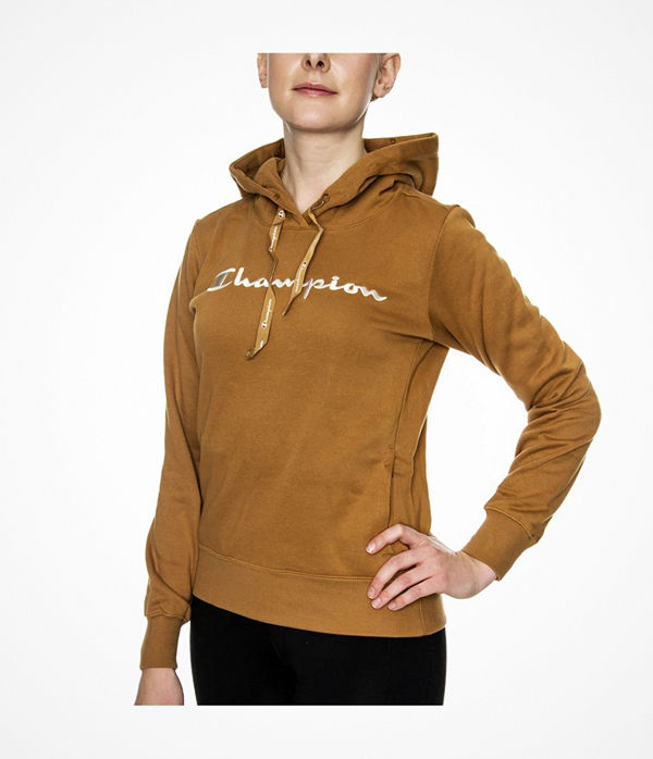 Champion American Classics Hooded Shirt Beige