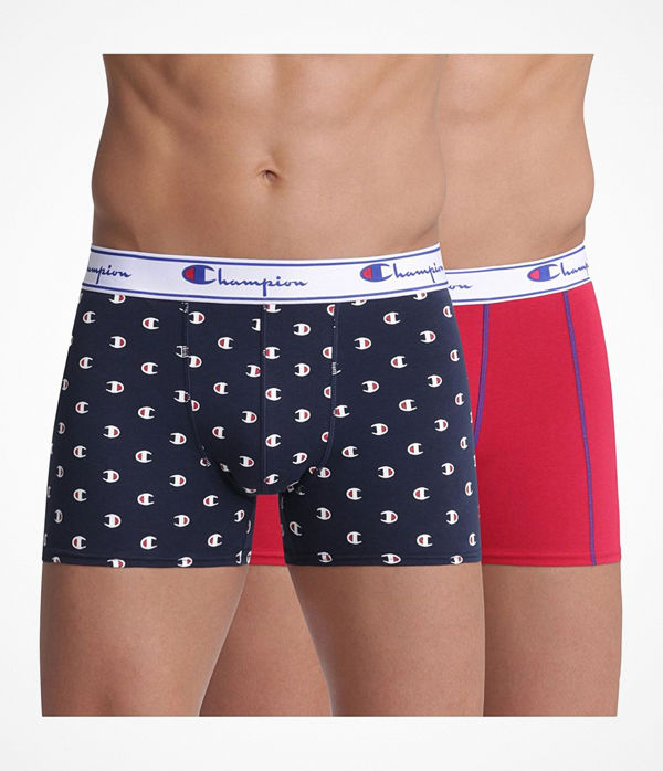 Champion Underwear 2-pack Champion Everyday Boxer Y081W Red/Blue