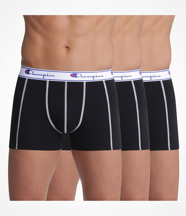 Champion Underwear 3-pack Champion Everyday Boxers Y08 Black