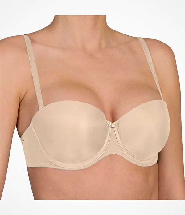 Conturelle by Felina Felina Conturelle Solid Softcup Bra Skin