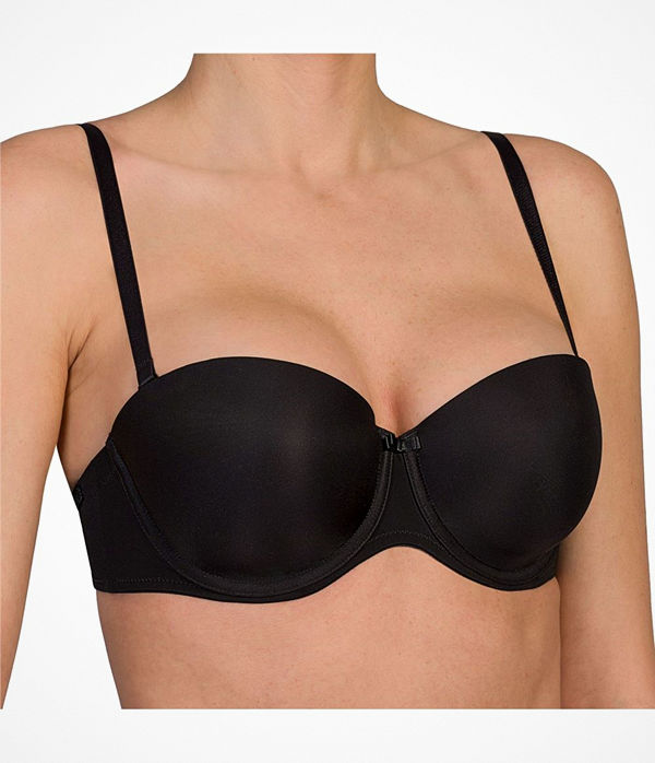 Conturelle by Felina Felina Conturelle Solid Softcup Bra Black