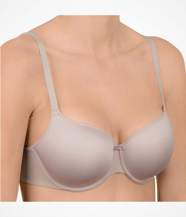 Conturelle by Felina Felina Conturelle Solid Memory Soft Bra Light brown