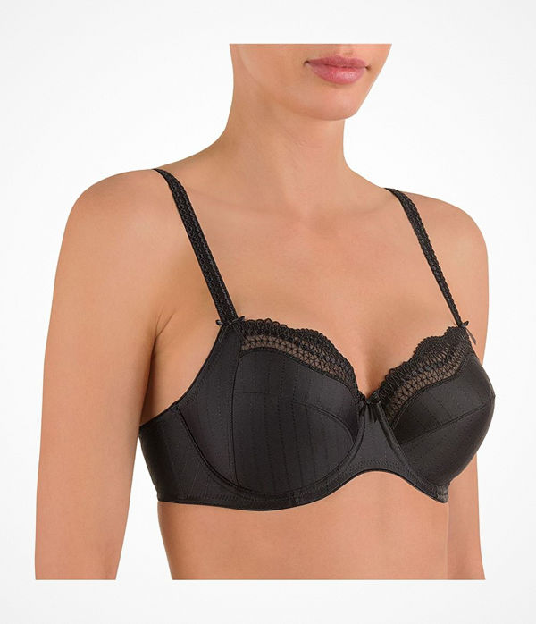 Felina Modern Wetfloc Bra With Wire Black