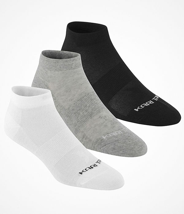 Kari Traa 3-pack Tåfis Socks White/Grey