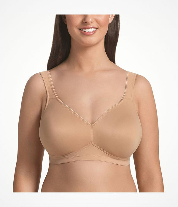Rosa Faia Twin Seamless Soft Bra Beige