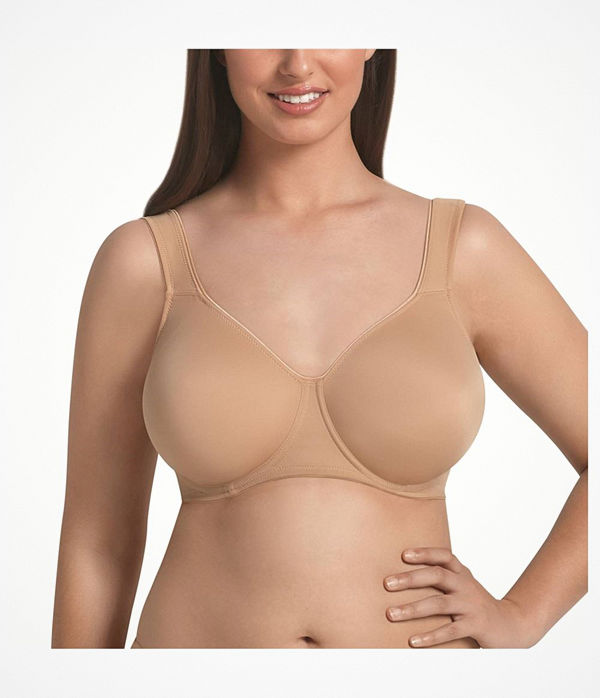 Rosa Faia Twin Seamless Underwire Bra Beige