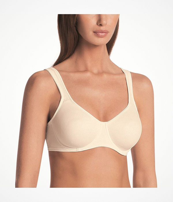 Rosa Faia Twin Seamless Underwire Bra Champagne