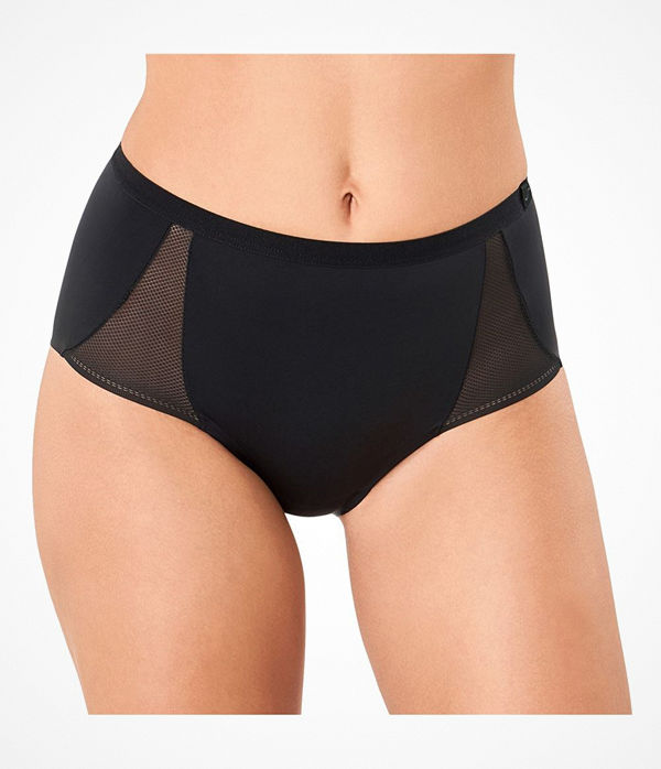 S by sloggi S by Sloggi Symmetry High Waist Panty Black