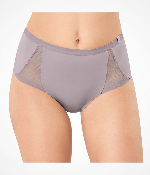 S by sloggi S by Sloggi Symmetry High Waist Panty Warmgrey