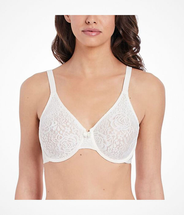 Wacoal Halo Lace Underwire Bra Ivory