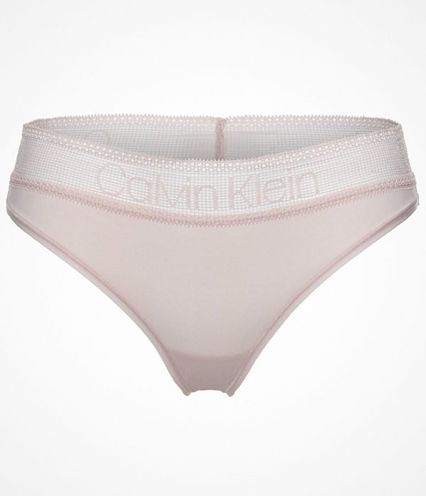 Calvin Klein Logo Lace Brazilian Pink