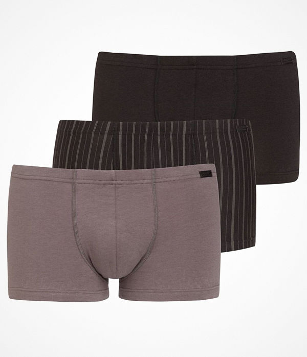 Jockey 3-pack Cotton Plus Short Trunk 3XL Grey