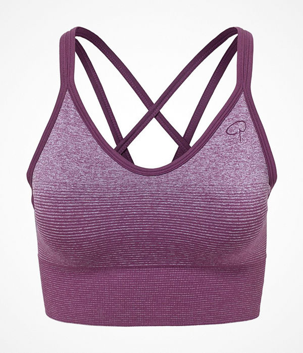 Pierre Robert Sports Light Support Bra Deep purple
