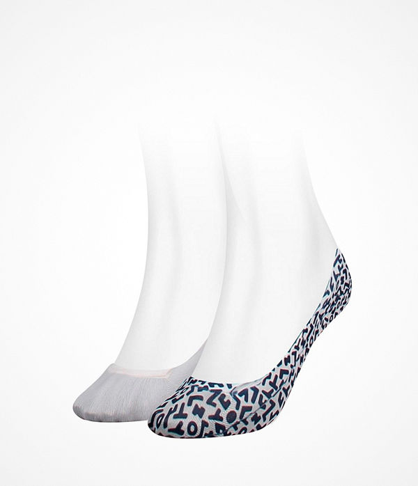 Tommy Hilfiger 2-pack Women Print Footie White