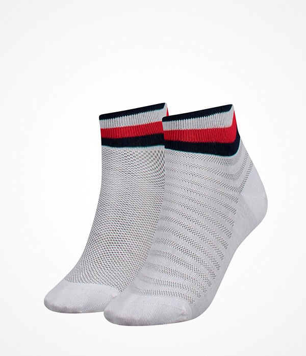 Tommy Hilfiger 2-pack Women Resort Short Sock White