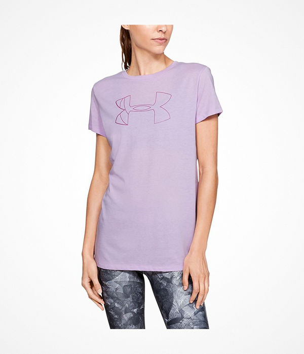 Under Armour Graphic Logo Classic Crew Light lilac